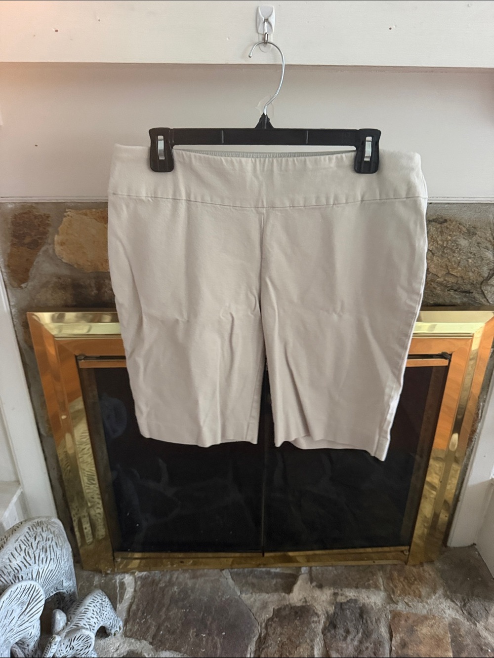 crown & ivy Beige Women's Shorts